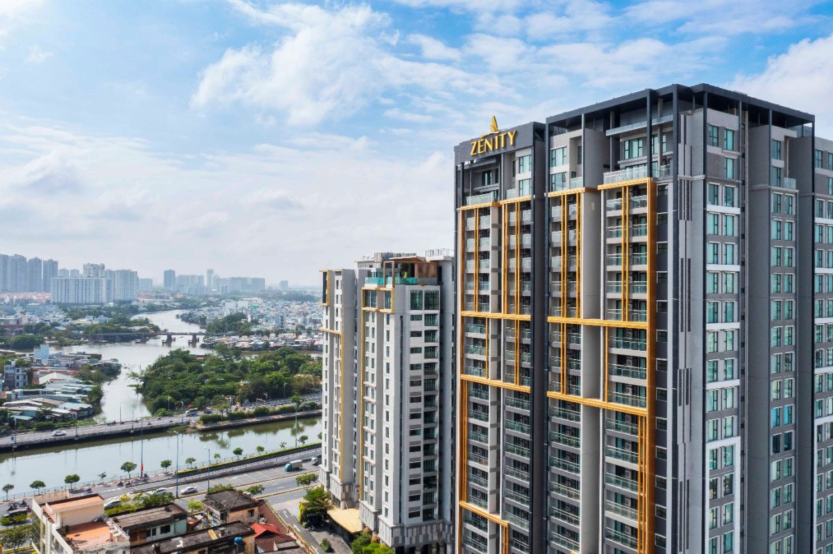 Dự án Zenity gồm 198 căn hộ. Ảnh: CapitaLand Development.