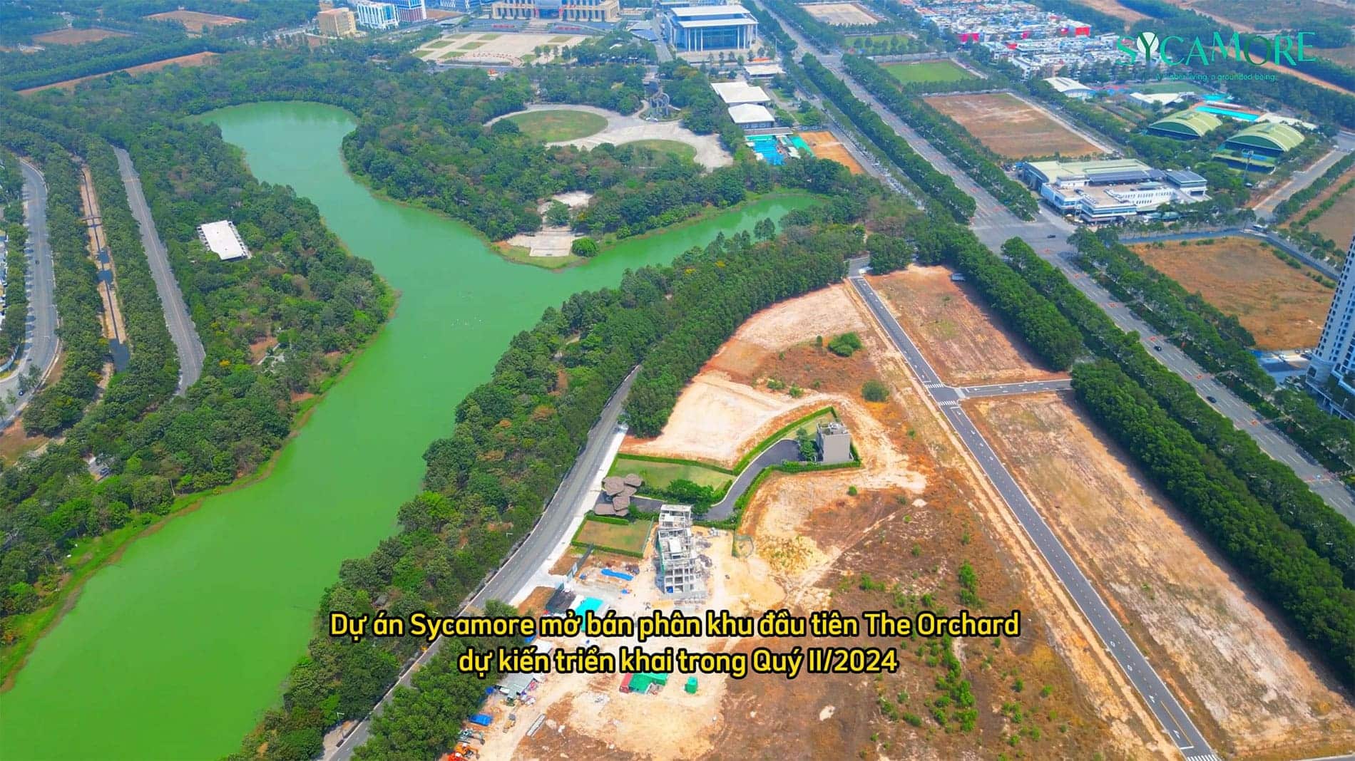 Tiến độ xây dựng Sycamore Capitaland vào tháng 02/2024