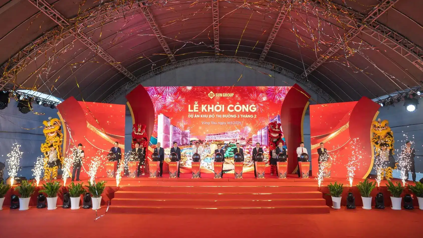 Lễ khởi công Dự án Blanca City tại Vũng Tàu, đánh dấu hành trình kiến tạo đô thị biểu tượng mới.