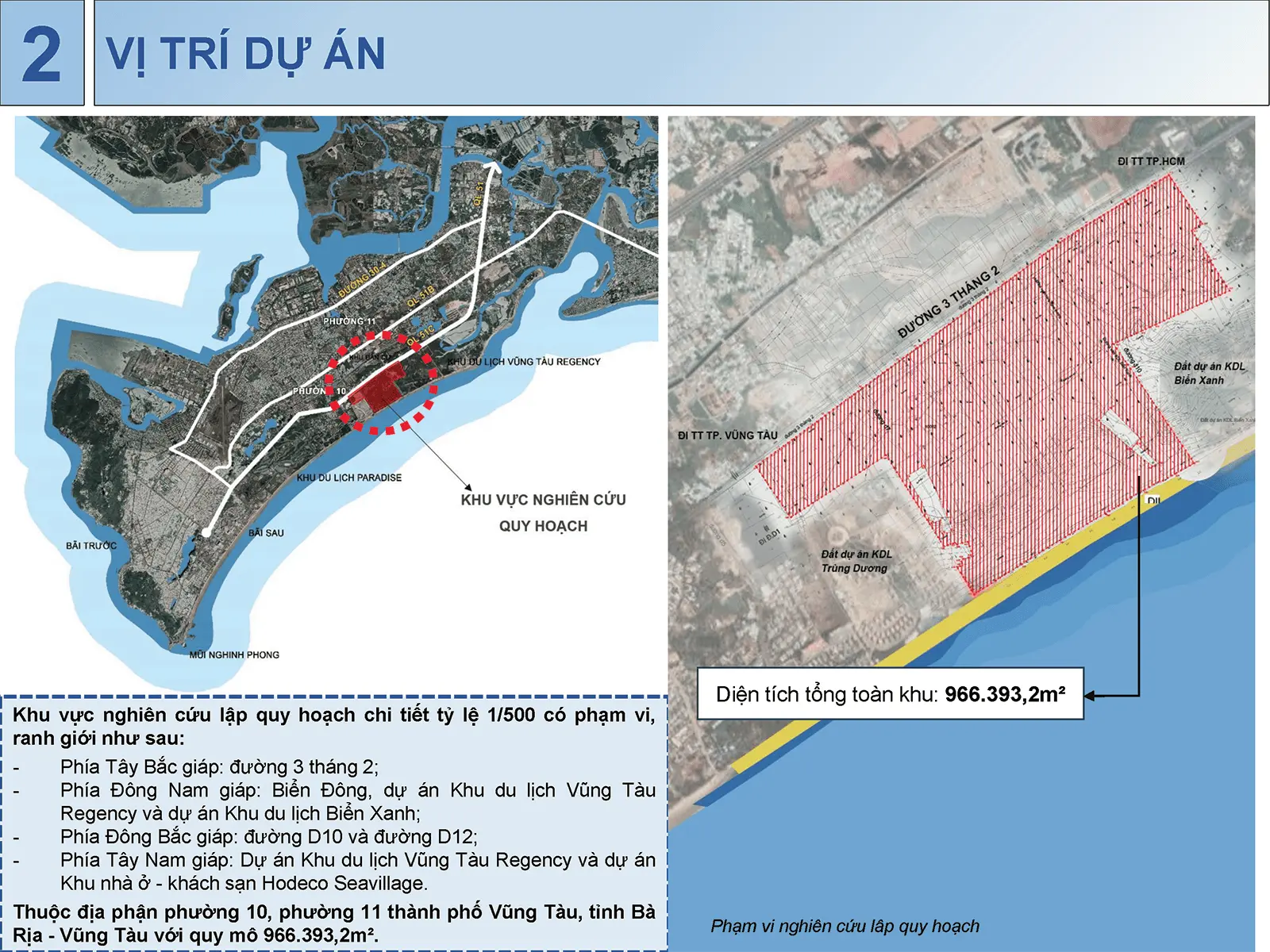 “Vị trí dự án Sun Group Vũng Tàu với diện tích rộng lớn, tiếp giáp trực tiếp với bờ biển đẹp.”